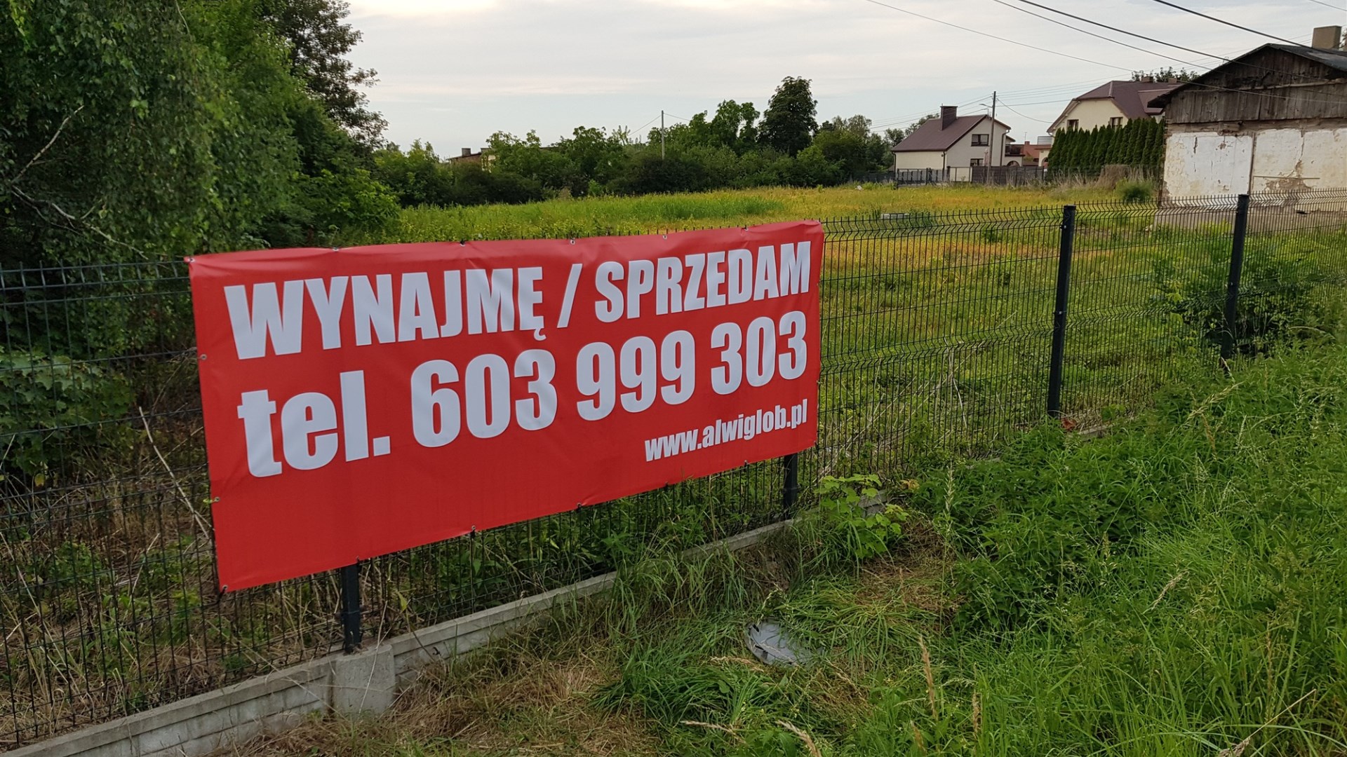 Działka na wynajem